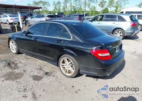 2014 Mercedes-Benz C 300 Luxury 4Matic/Sport 4Matic from USA, damaged, VIN WDDGF8AB3EA922409